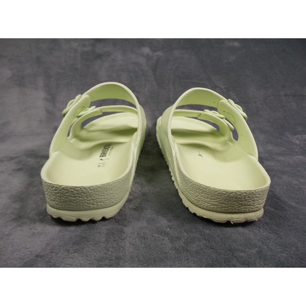 Birkenstock Arizona EVA Shoes Womens Size 41 Green Sandals Double Strap Buckle - Picture 9 of 12